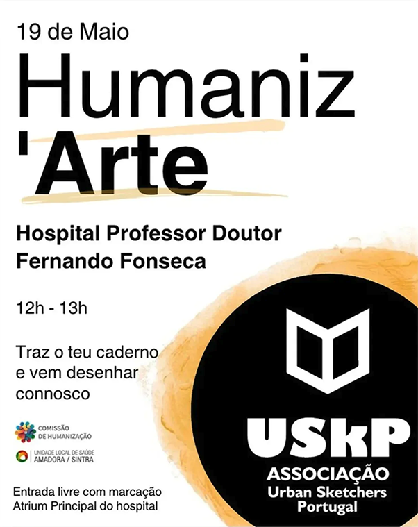 Cartaz do evento Humaniz'Arte - dia 19 maio