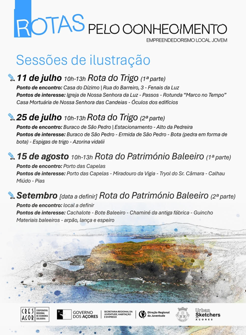 USK Açores - Rotas de Interpretação Costeira acores